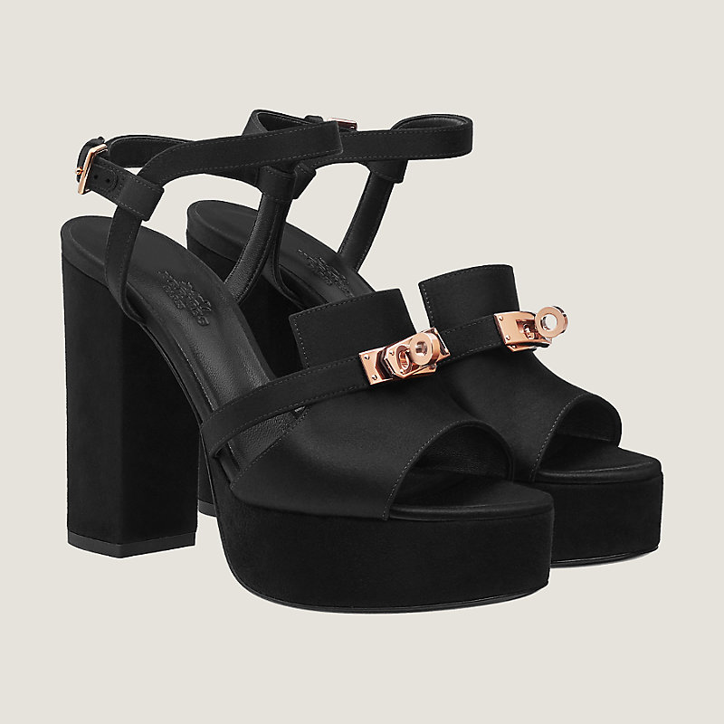 Hermes store platform sandals